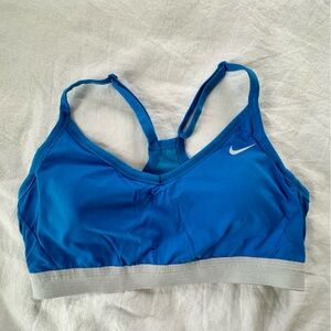 Nike Women's Dri-FIT Light-Support Padded V-Neck Sports Bra - Size L